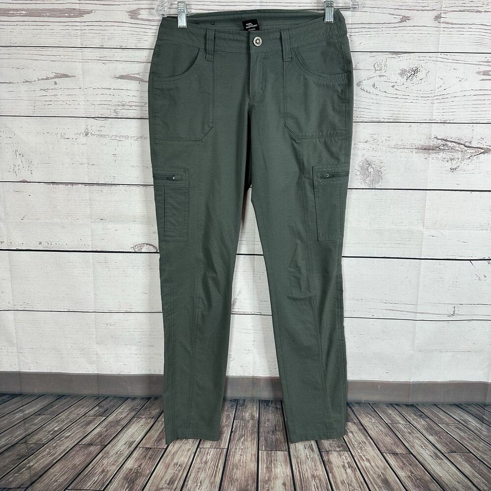 Kuhl Pants Womens 2 Gray Transcender Skinny Hiking Outdoor Soft Shell‎ Stretch